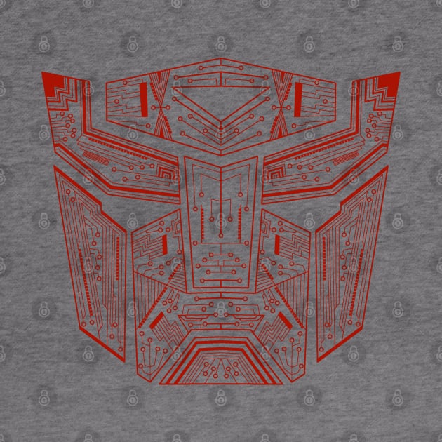 Autobot Tech - Red by LotusArtStudio